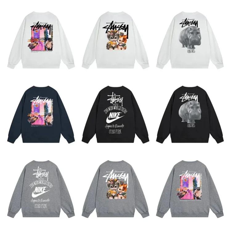 Stussy Graphic Sweatshirts [38 styles]