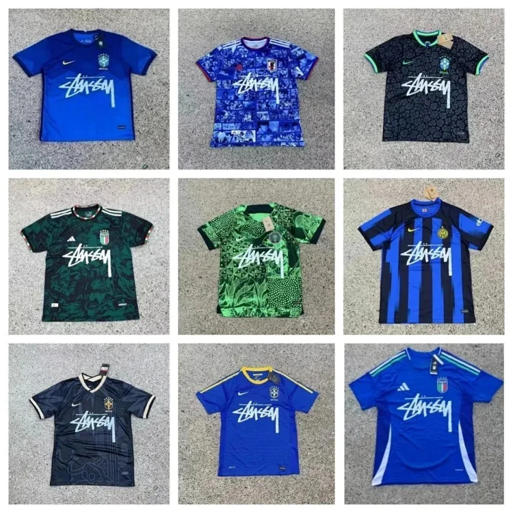  Football Jersey x Stussy