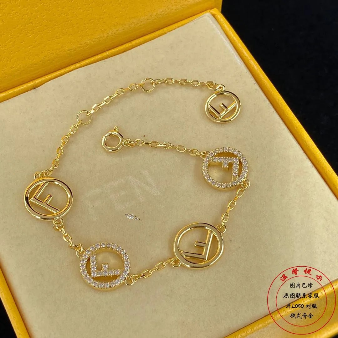   Fendi FF Logo Bracelet -4