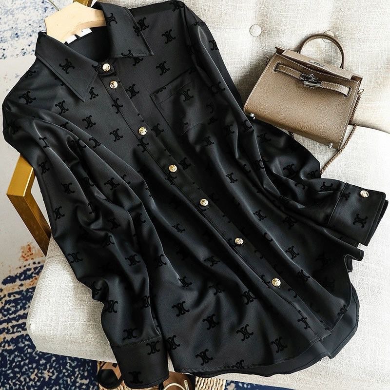  Selena Monogram Print Jacket [1 style] -2
