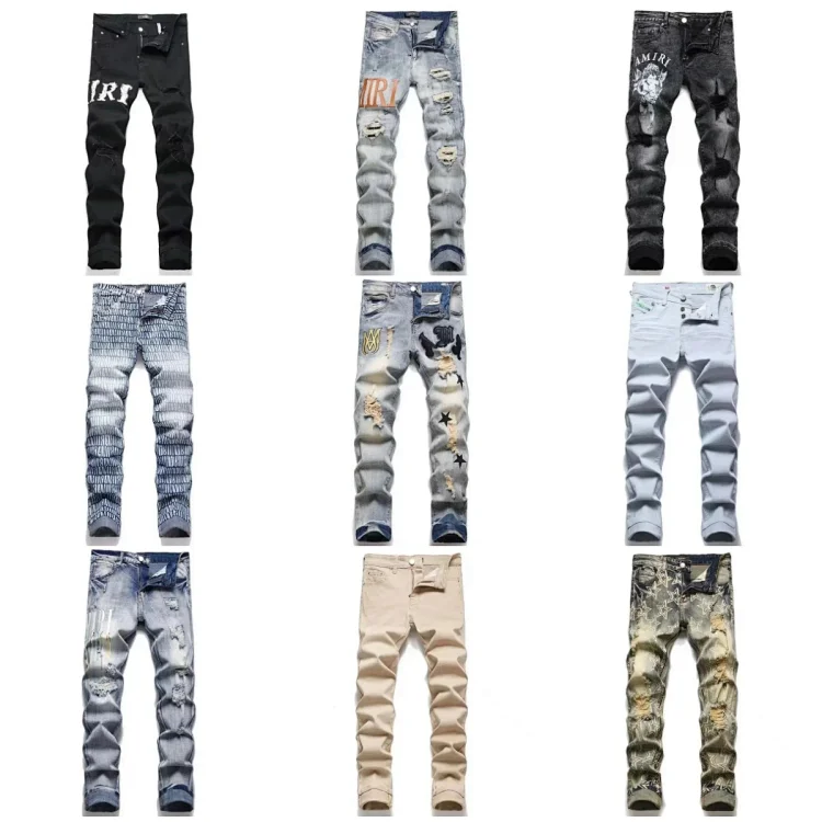 Amiri Distressed Denim Jeans [