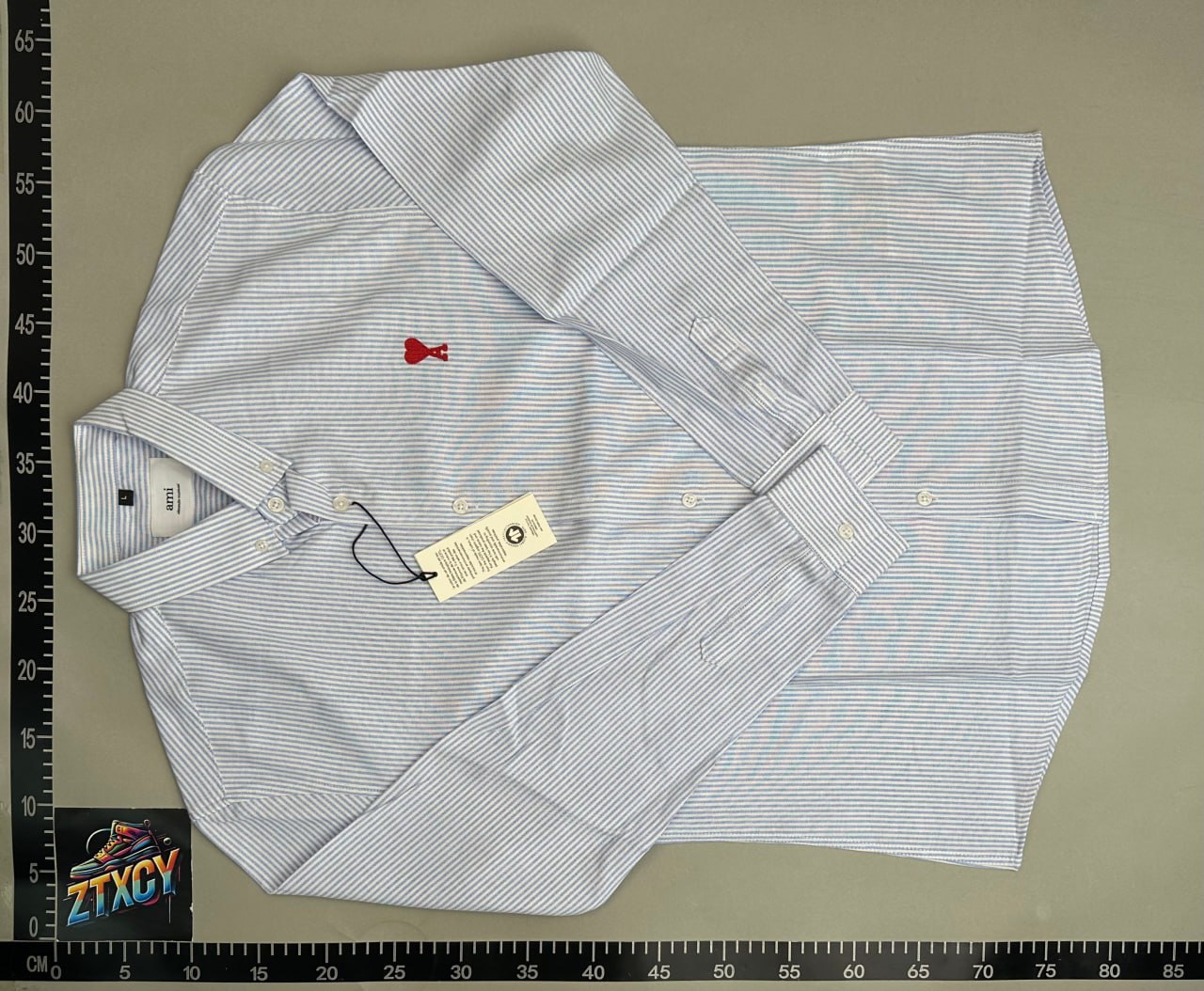 AMI Paris Heart Logo Shirt [27 styles] -3
