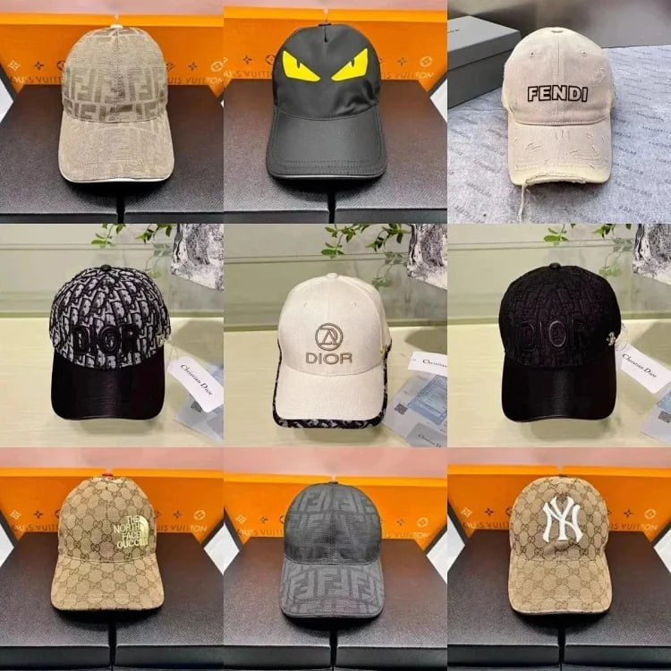  gucci Dior fendi cap