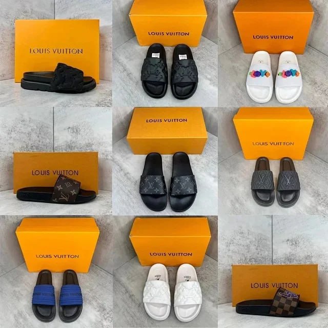   LV slippers