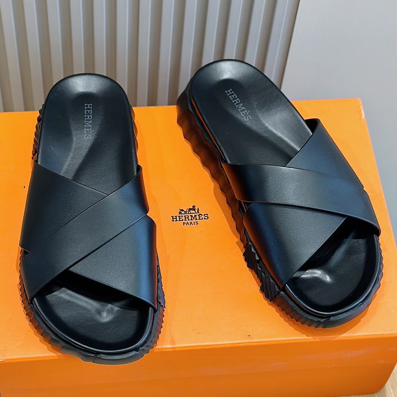Hermes Oran Slippers -2