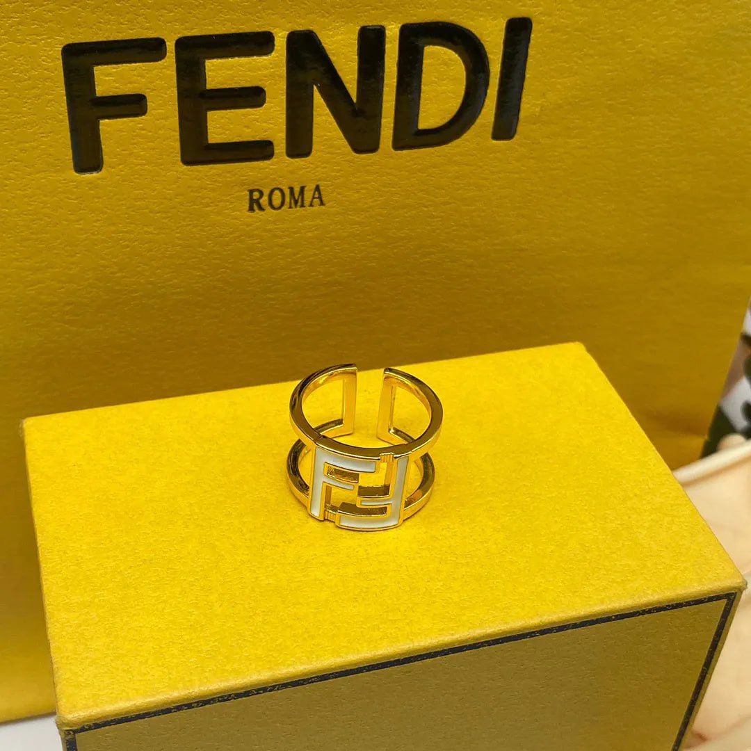 Fendi FF Logo Ring -2