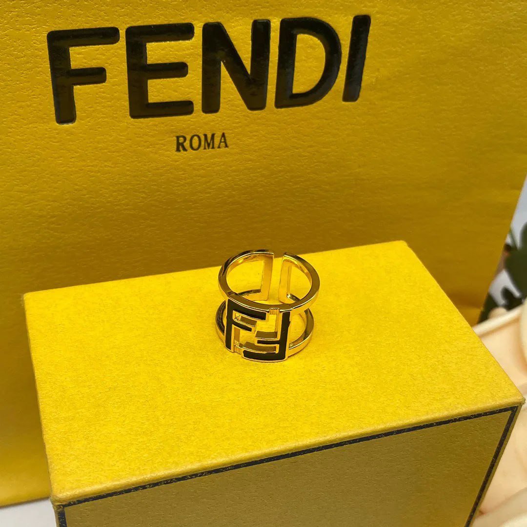 Fendi FF Logo Ring -4