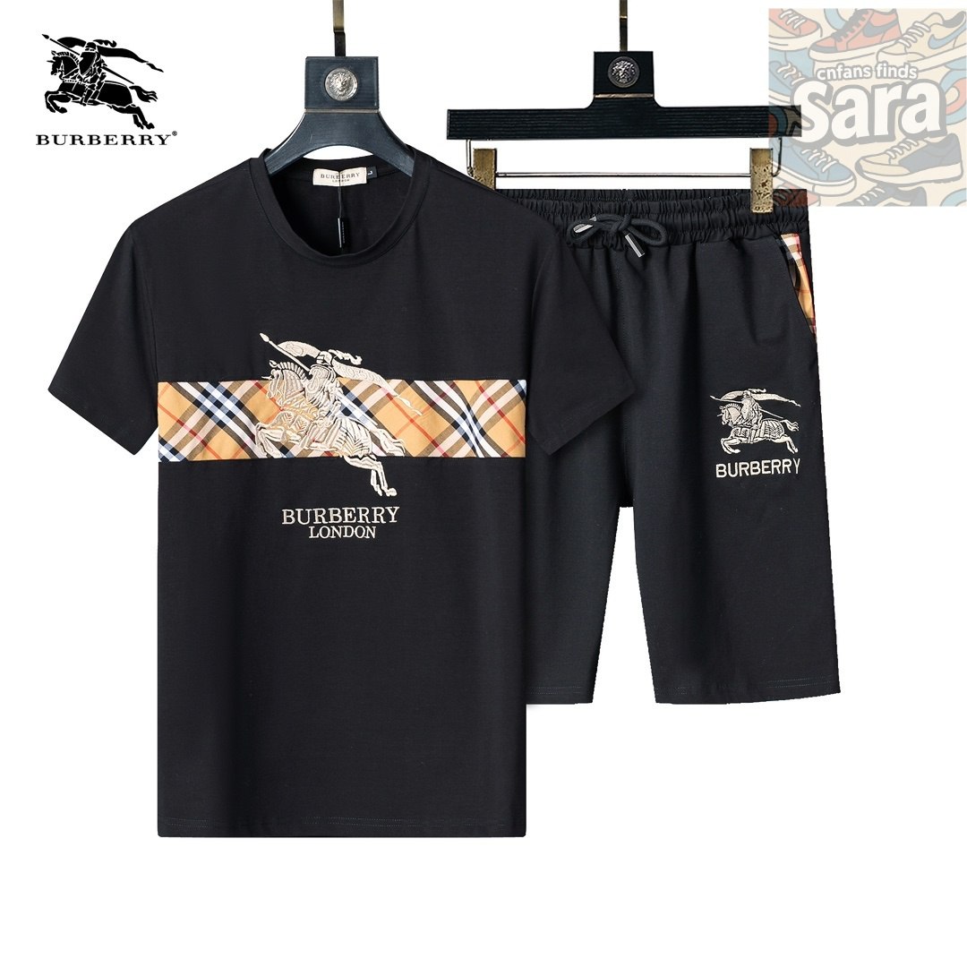 PRADA / Burberry /Balenciaga  Short Sleeve Coord -4