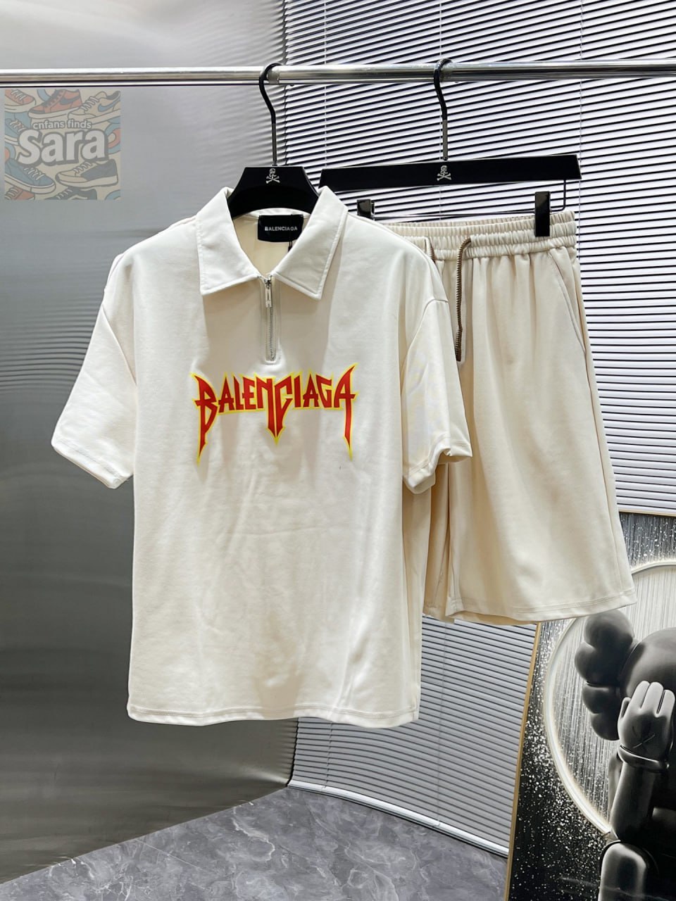 PRADA / Burberry /Balenciaga  Short Sleeve Coord -2