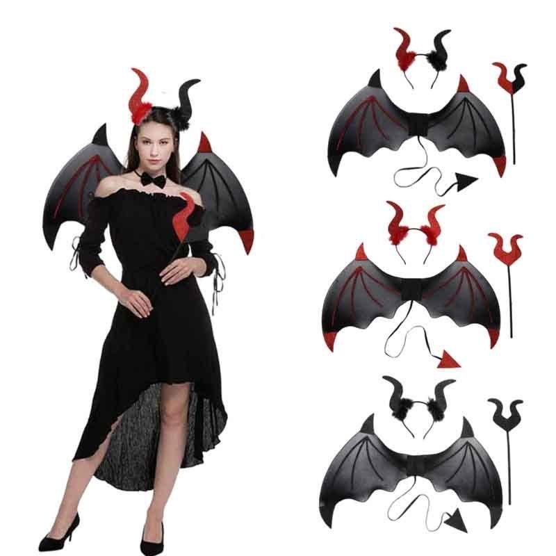Halloween COS Devil Wings -5