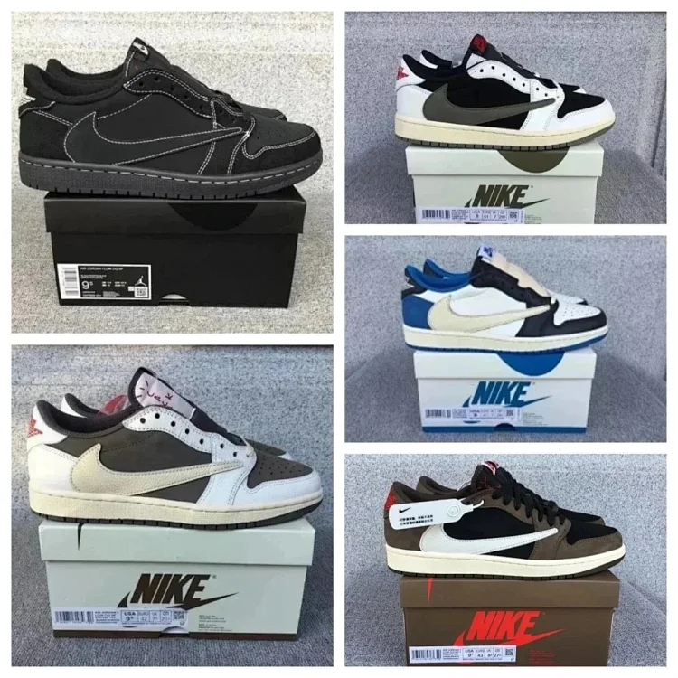  Air Jordan 1 Low x Travis Sco