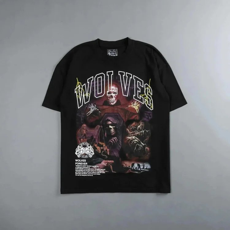 Darc Sport Wolves Forever Oversized Short Sleeve T-Shirt [40 styles] -4