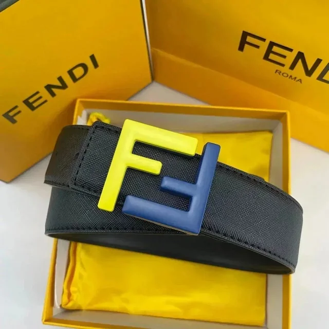   Fendi FF Logo Belt [40 styles] -3