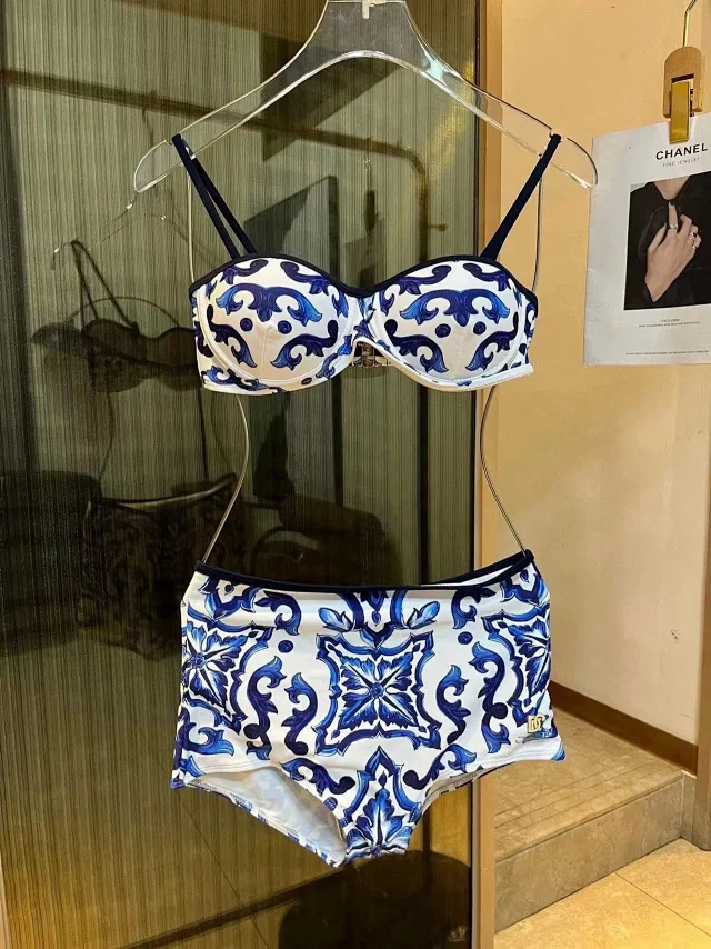    Versace La Greca Print Bikini [37 styles] -3