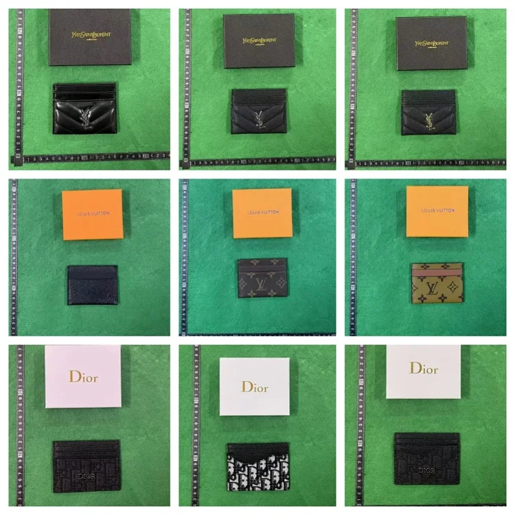 YSL Monogram Card Holder / LV Monogram Card Holder / Dior Oblique Card Holder [40 styles]