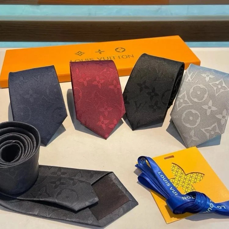  Louis Vuitton Monogram Silk Tie [40 styles]