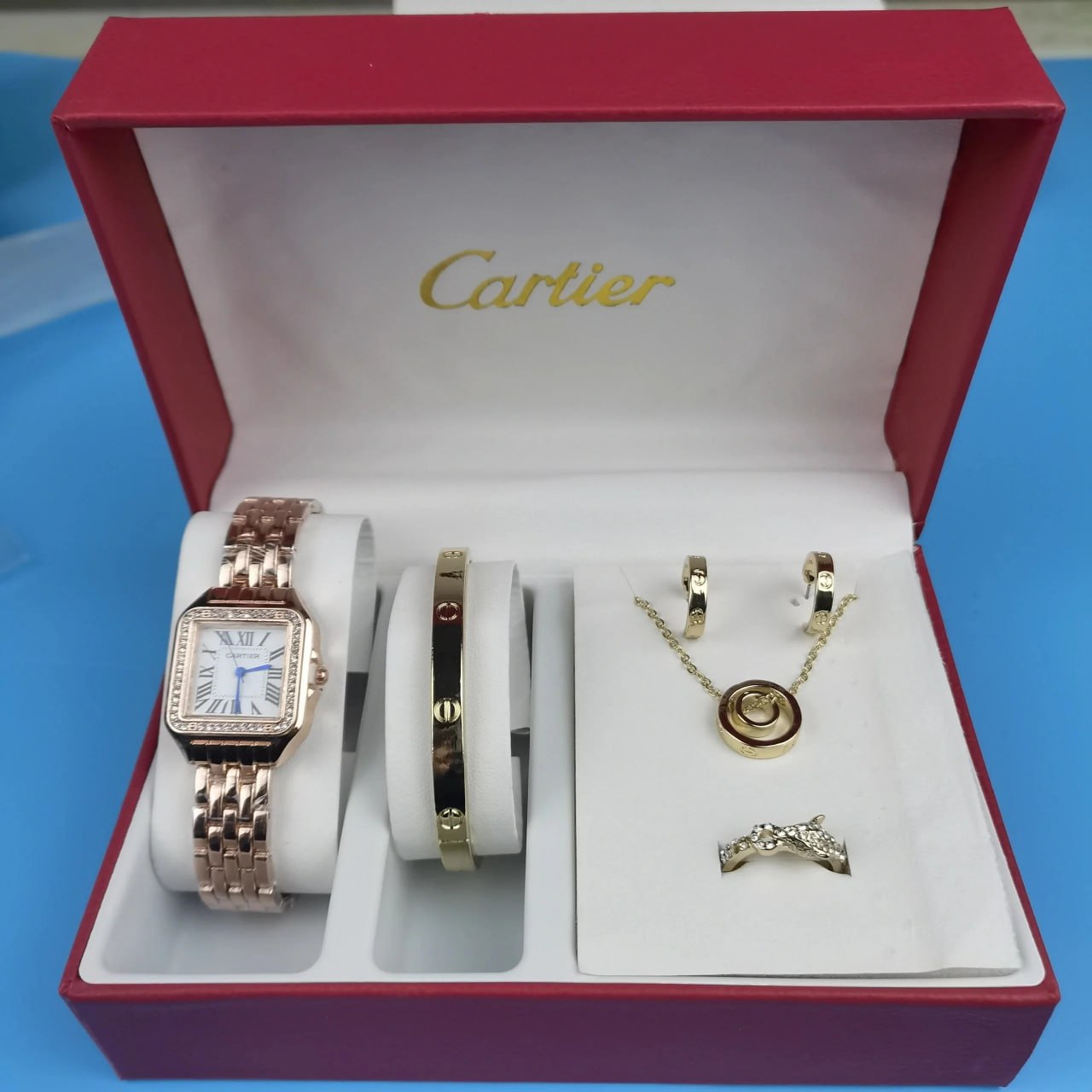 Cartier Santos de Cartier Watch & Jewelry Set [28 styles] -3