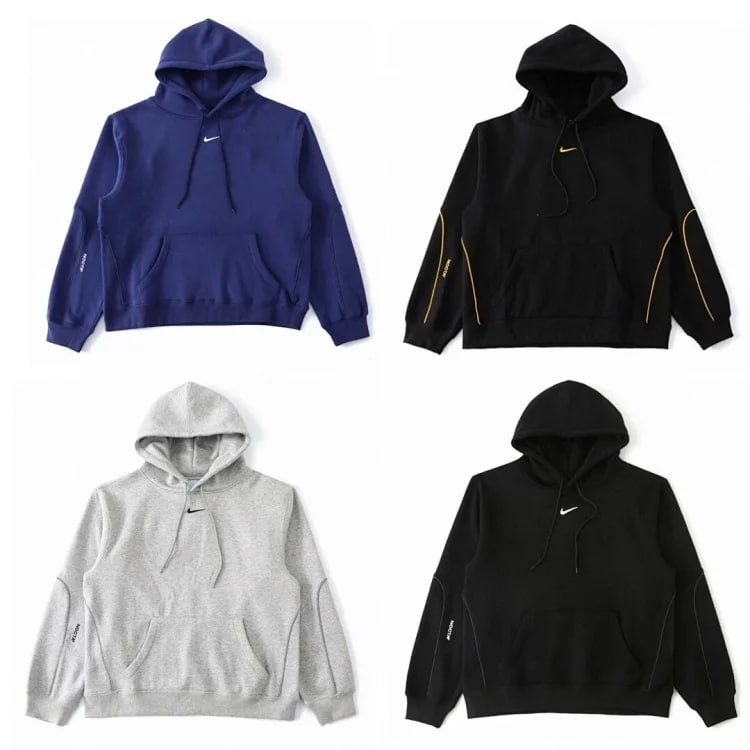  Nike x Stussy Hoodie with Reflective Strips [40 styles]