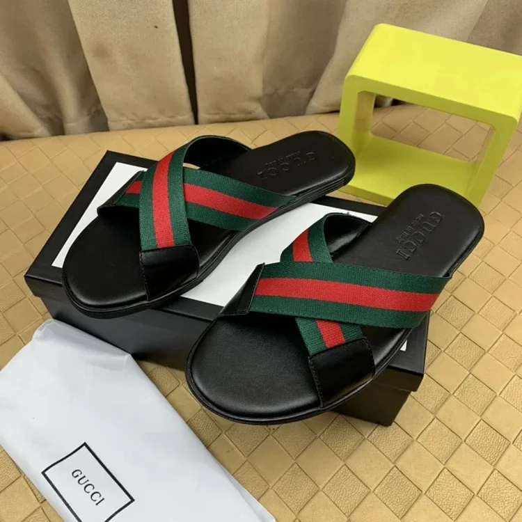 Gucci Web Slide Sandals [6 sty