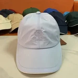 Loro Piana Embroidered Baseball Cap [14 styles]