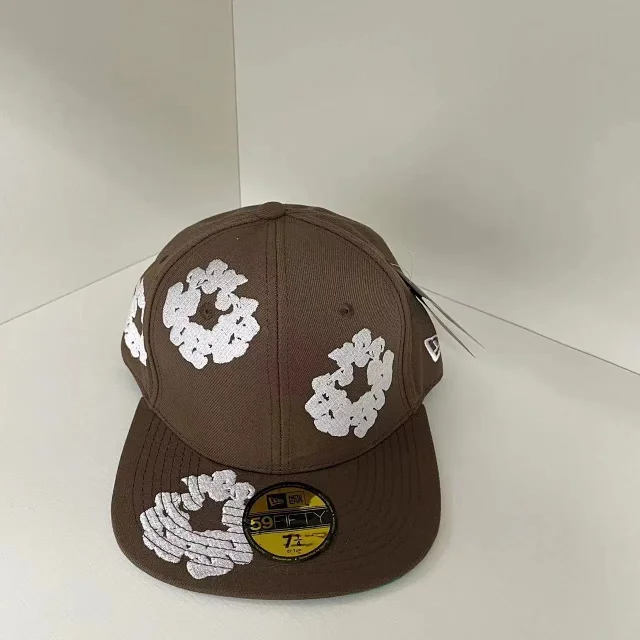  DENIM TEARS Wreath Pattern 59FIFTY Fitted Caps [12 styles]