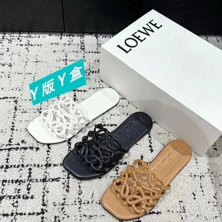    LOEWE Anagram Slide Sandals [3 styles]