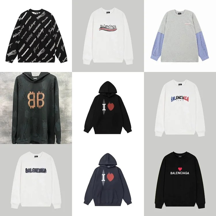 Balenciaga BB Bitcoin Hoodie for Fall Winter