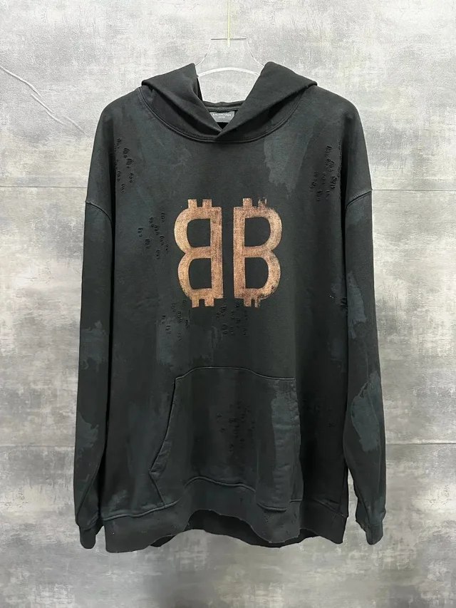 Balenciaga BB Bitcoin Hoodie for Fall Winter -2