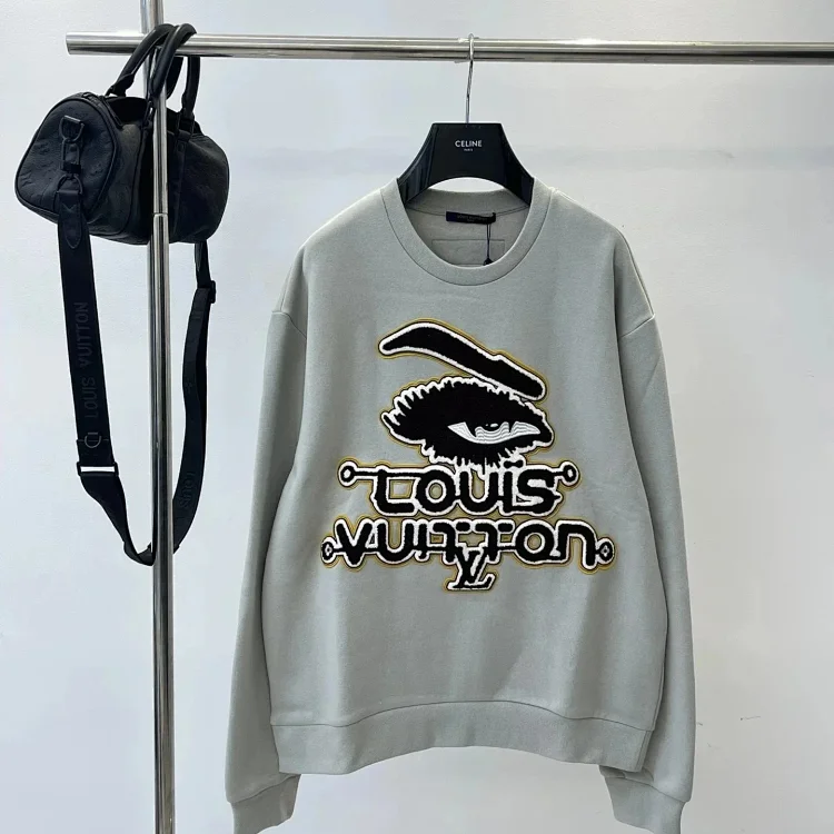 Louis Vuitton LV Eagle Eye Embroidery Crewneck Pullover （23 styles)