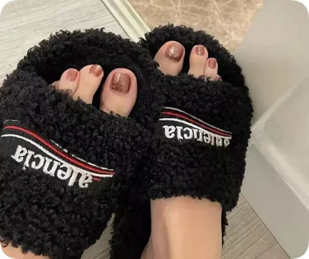  Balenciaga cotton slippers -3