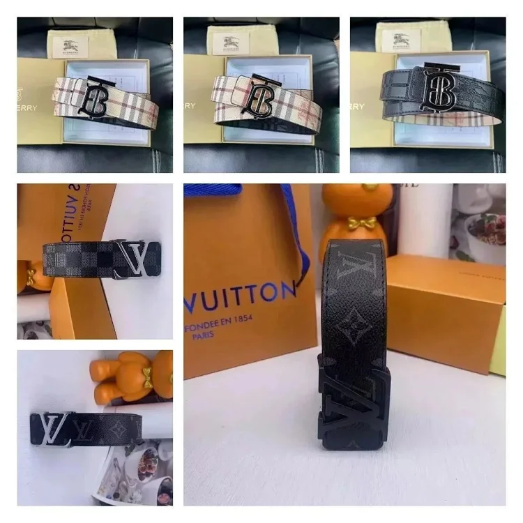  Gucci/LV/Burberry/FENDI Belt（30+style）