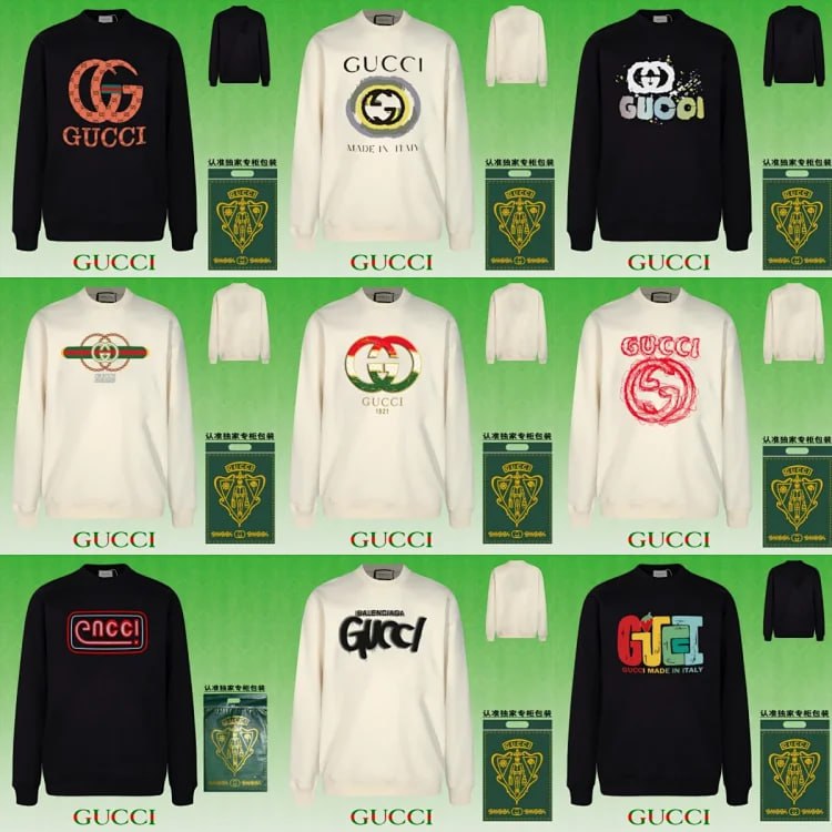 Gucci GG Logo Sweatshirts [14 styles]