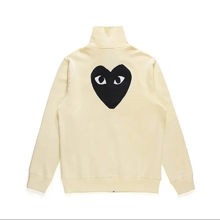Comme des Garçons Play Heart Eyes Turtleneck Sweater [4 styles]