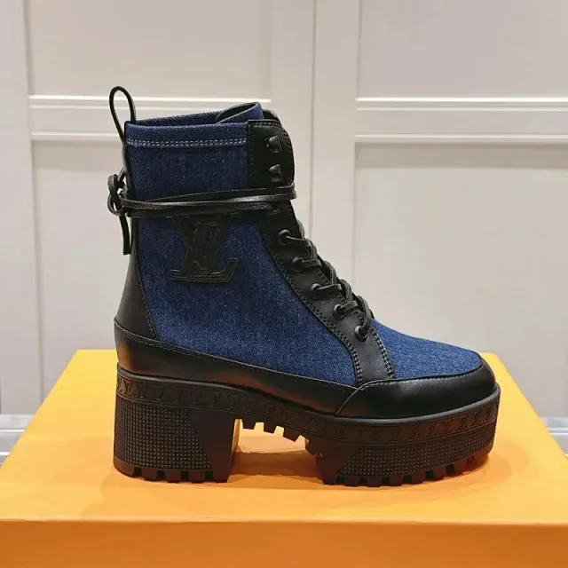   Classic High Heel Martin Boots