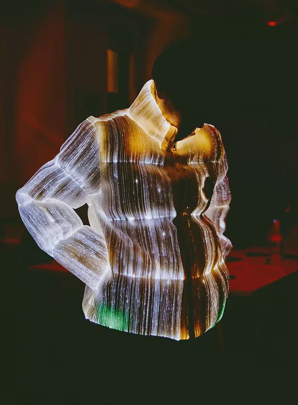 Palm Angels Reflective down jacket -2