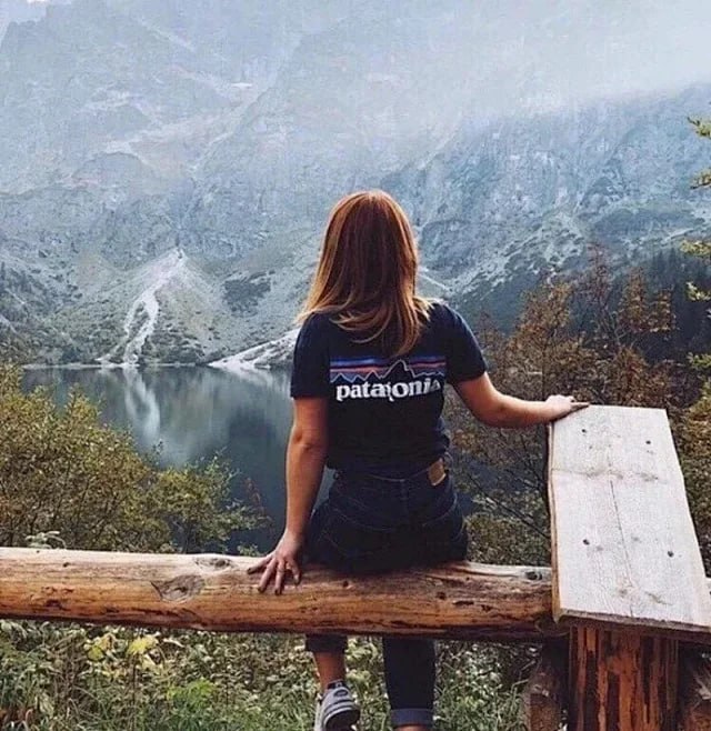  Patagonia P-6 Logo T-Shirt [35 styles] -2