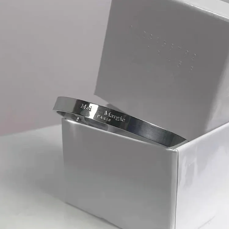 Maison Margiela May Margiela Paris Silver Tone Bracelet [2 styles]
