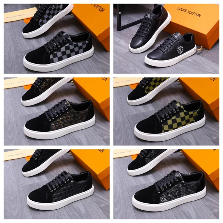  Louis Vuitton Low-Top Sneakers [7 styles]