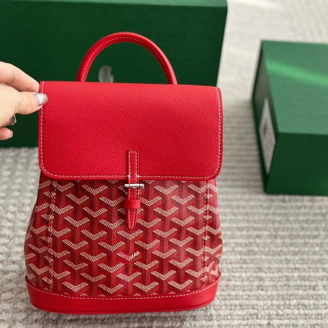  Goyard genuine leather bag -3