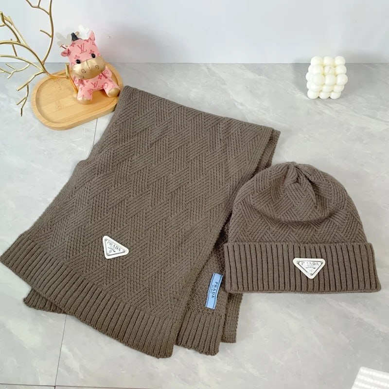 GUCCI Moncler Chanel Louis Vuitton Beanie Scarf -4