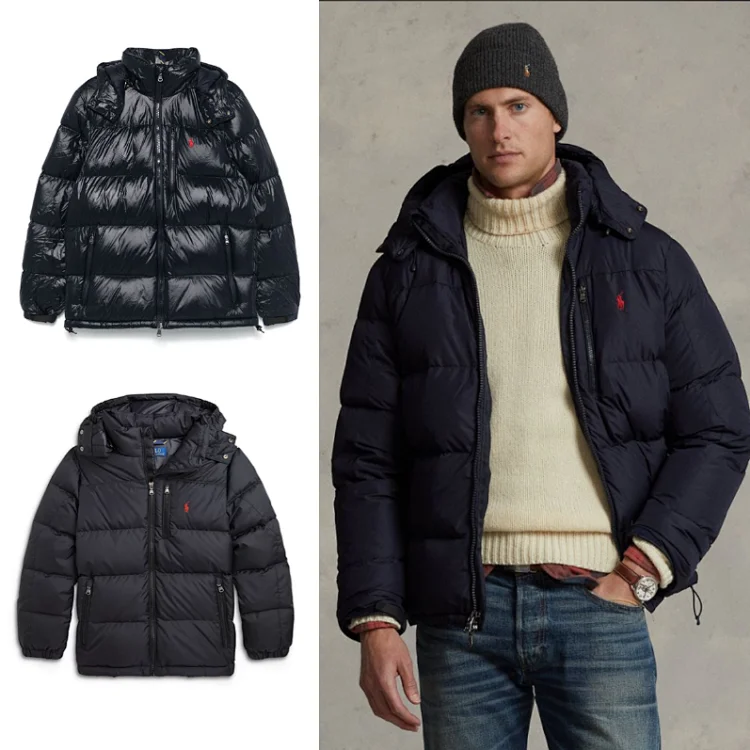 RALPH LAUREN high quality down jacketBurberry jacket with detachable sleeves）