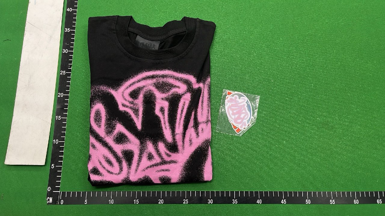 Pink Bunny Graffiti T-Shirt - Black -3