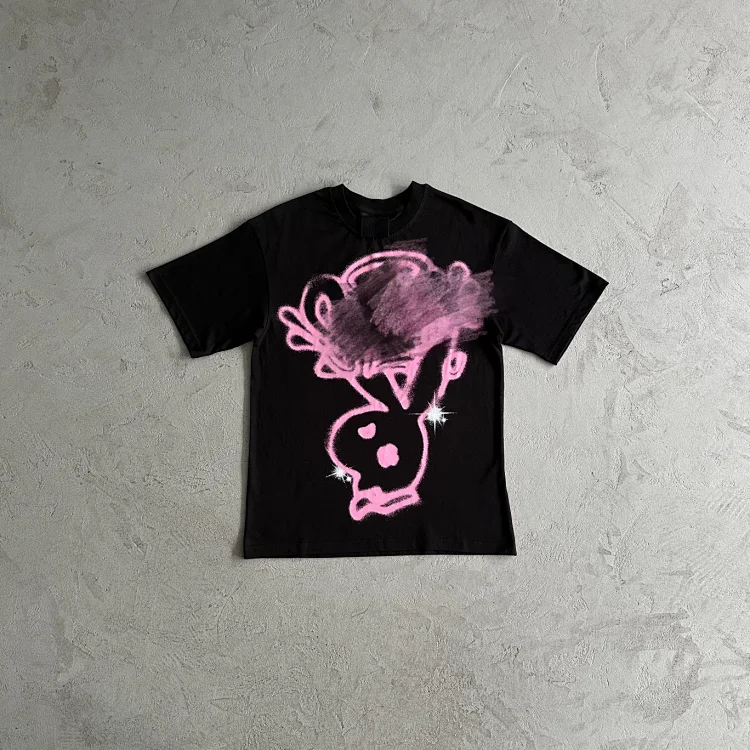 Pink Bunny Graffiti T-Shirt - 