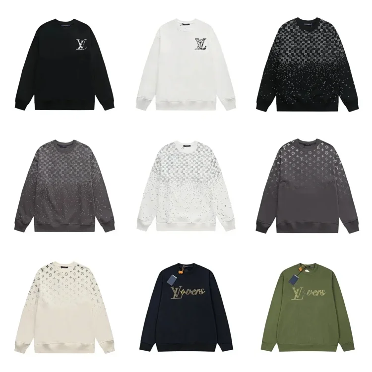 Louis Vuitton Monogram Gradient & Embroidered Sweatshirt [23 styles]