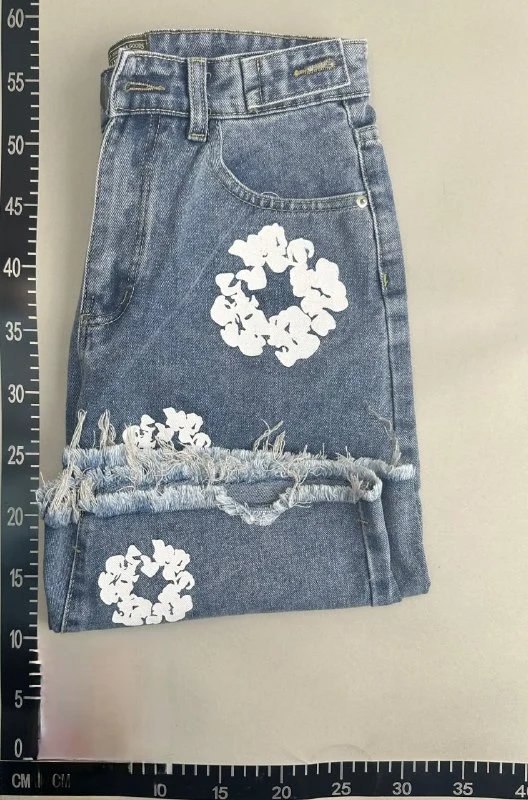  DENIM TEARS DENIM SHORTS -2
