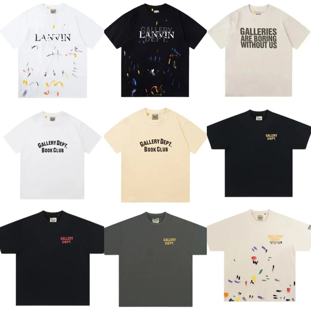 LANVIN T-Shirt & Gallery Dept T-shirt Tee -2