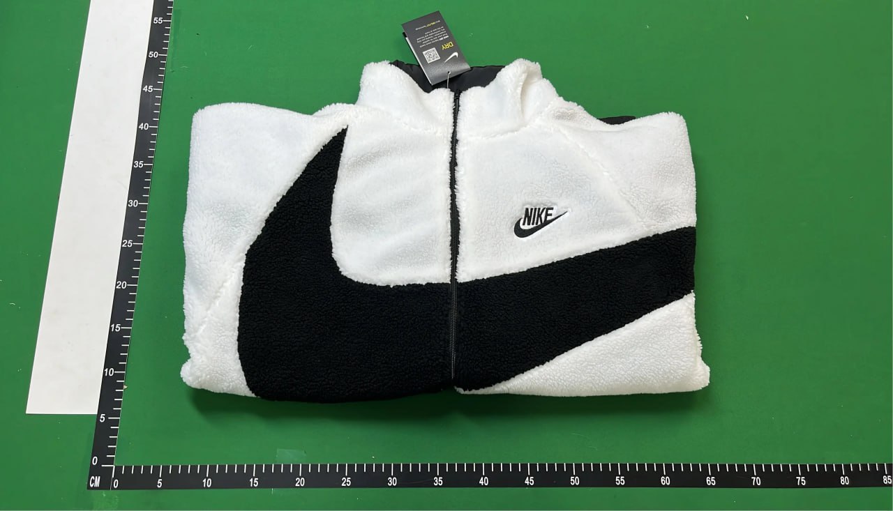     NIKE lamb wool coat -2