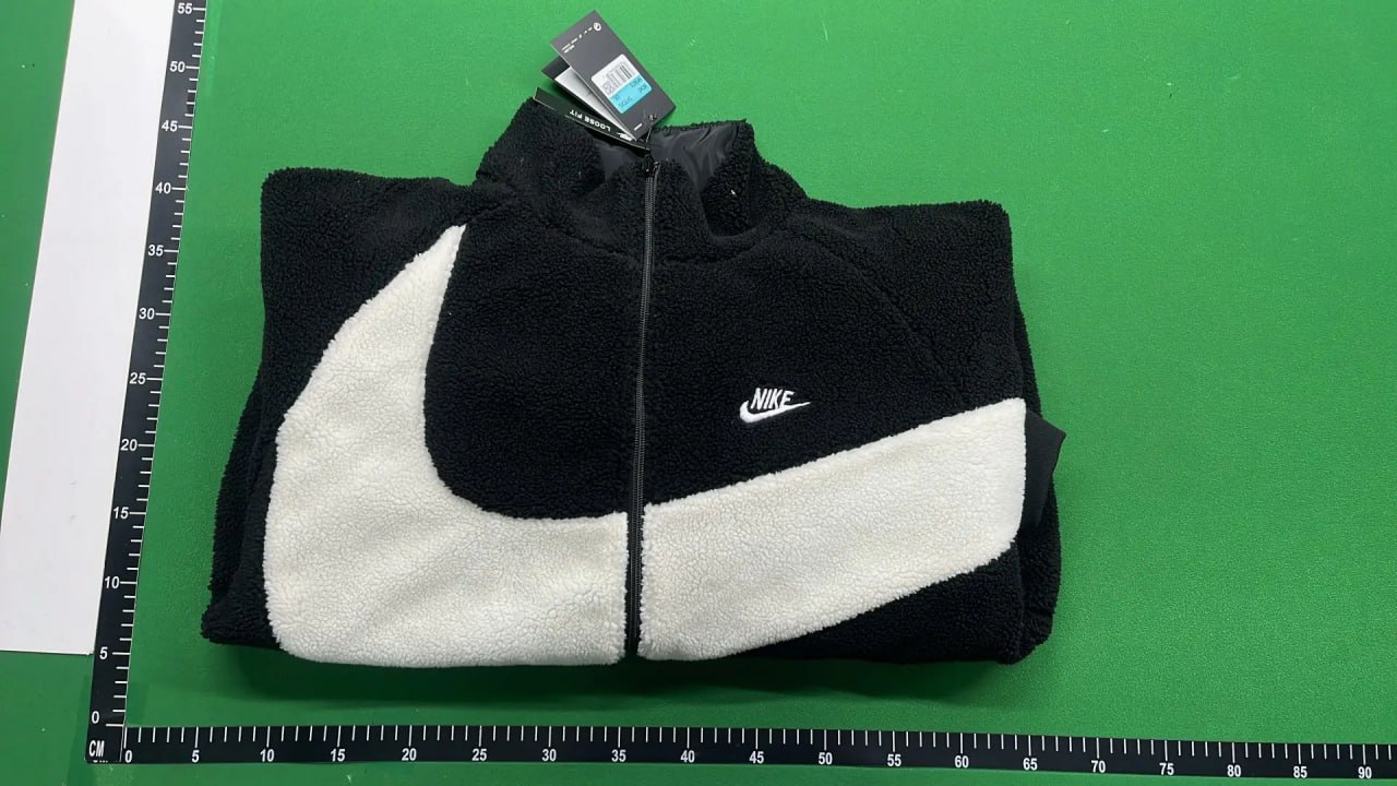    NIKE lamb wool coat -4