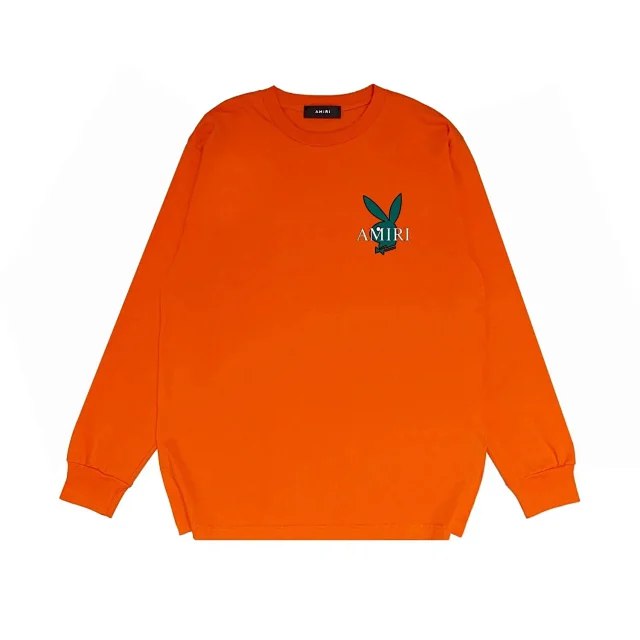 AMIRI Classic Inverted Hooligan Rabbit Hundred Pagodas Print Sweatshirt Jacket（15 styles) -4