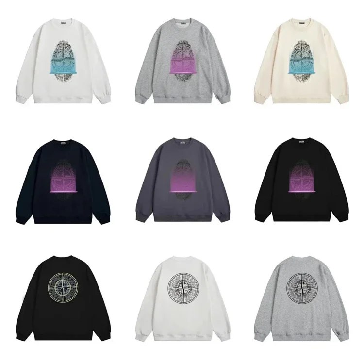 Stone Island Fashionable casual long-sleeved top